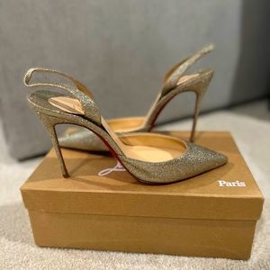 Christian Louboutin EVER 100 Glitter Mini